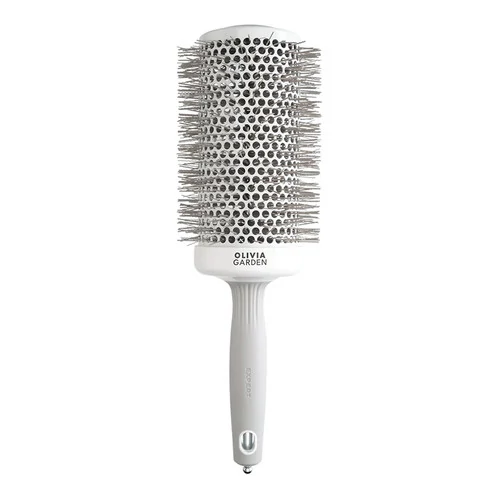 Брашинг Olivia Garden Expert Blowout SPEED Wavy Bristles WHITE&GREY 65 (OGID2028) - Фото №1
