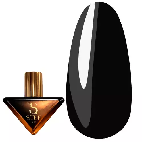 Гель-лак Steffani Color Gel polish №02 чорний 9 мл (SGP09-02)