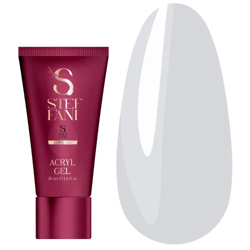Акригель Steffani Acryl gel №02 насыщений молочный 30 мл (SAGel30-02) - Фото №1