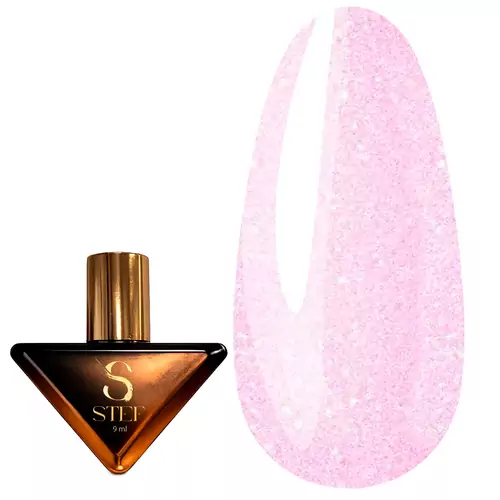 Гель-лак Steffani Color Gel polish №50 прозорий з рожевим мікроблиском 9 мл (SGP09-50)