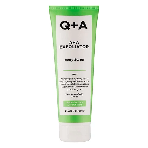 Скраб Q+A для тела с AHA-кислотами Exfoliator Body Scrub 250 ml - Фото №1