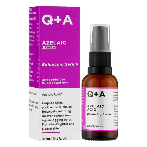 Сыворотка Q+A для лица с азелаиновой кислотой Azelaic Acid facial serum 30 ml - Фото №2