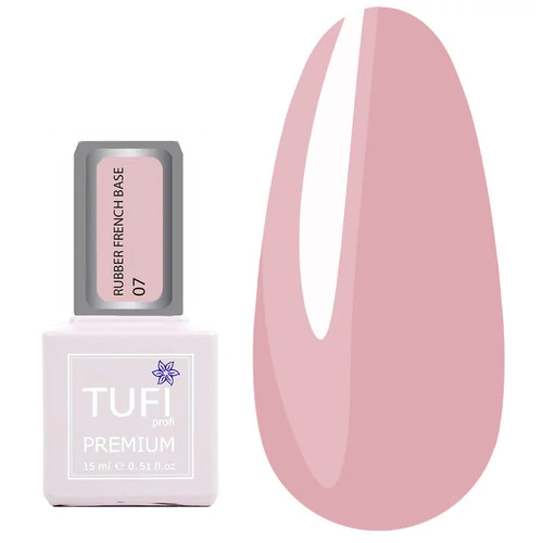 База TUFI profi RUBBER FRENCH BASE 07 Вишня 15 мл (0227143) - Фото №1