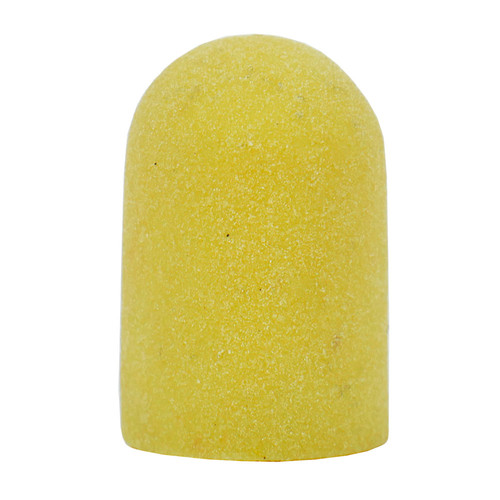 Pedicure cap TUFI profi PREMIUM yellow 240 grit 13 mm (0243475)