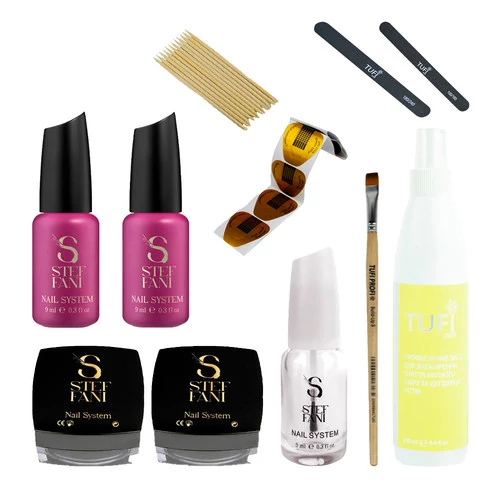 Набор для наращивания гелем Steffani Jelly Gel