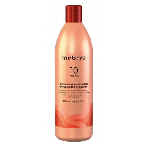 Парфюмерная окислительная эмульсия (окисник) INEBRYA Color 10 Vol Oxidizing Perfumed Emulsion Cream 3% 1000 мл (8033219162001)