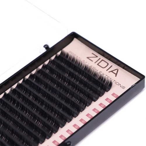 Ресницы ZIDIA Premium Lash Extensions для наращивания  (20 лент)  C0,10 х 8 мм - Фото №3