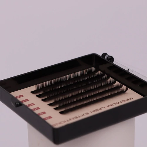 Ресницы ZIDIA Premium Lash Extensions для наращивания  (6 лент) C0,10 х MINI MIX (8-12 мм) - Фото №3