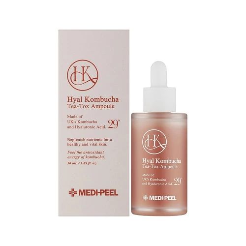 Сыворотка MEDI-PEEL для лица увлажняющая с комбучей Hyal Kombucha Tea-Tox Ampoule 50 м - Фото №2