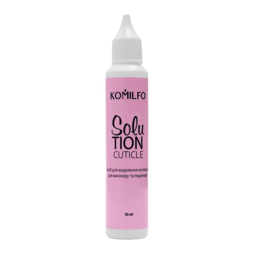 Ремувер для кутикулы Komilfo Solution Cuticle Remover щелочной 53 мл (121071) - Фото №1