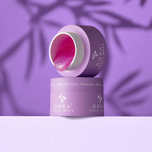 Гель DNKa Builder Gel №0006 Celebrity розовый полупрозрачный с шиммером 30 мл (BGD0006) - Фото №2
