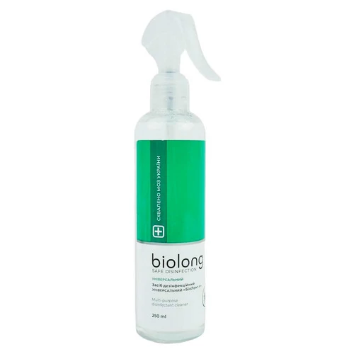 Средство BIOLONG-У для дезинфекции универсальный  250 мл - Фото №1