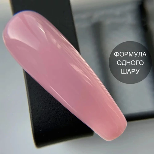 База для ногтей GA&MA Cover №016 Lace благородный розовый 15 мл (формула одного слоя) (7700100) - Фото №2