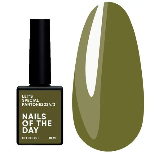 Гель-лак NAILS OF THE DAY Let's special Pantone 2024/03 (изумрудный/хаки) 10 мл (НФ-00018812) - Фото №1