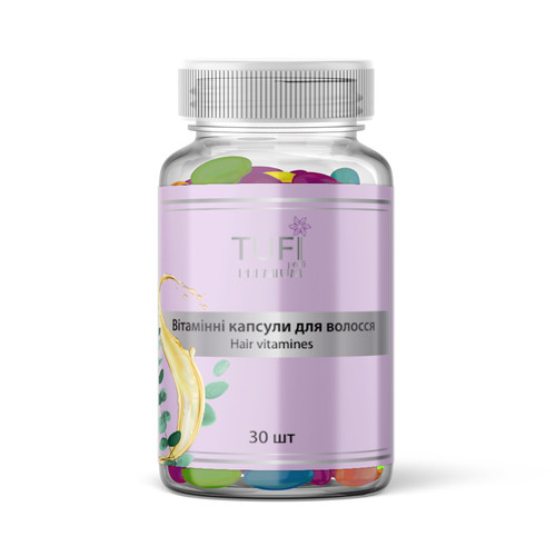 Vitamin capsules TUFI profi PREMIUM for hair mix 30 pcs (0244121)