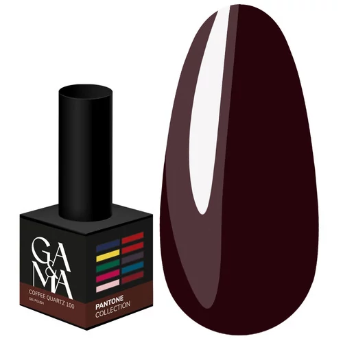 Гель-лак GA&MA Pantone collection №100 Coffee quartz коричневый 10 мл (7700174) - Фото №1