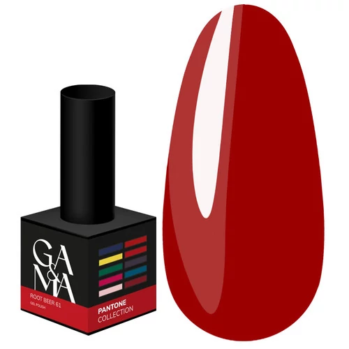 Гель-лак GA&MA Pantone collection №061 Root Beer барбарисовый 10 мл (7700322) - Фото №1