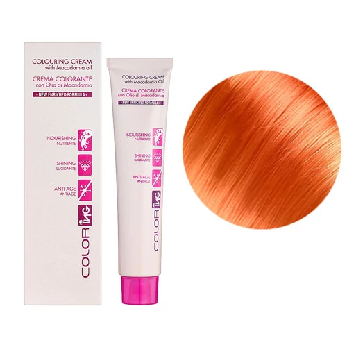 Крем-краска для волос ING Professional Colouring Cream with Macadamia oil 8.44 светло-русый медный интенсивный 60 мл (IN00524) - Фото №2