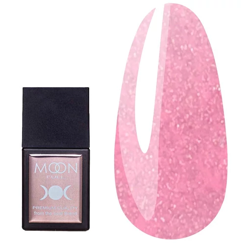 SALE База MOON FULL Amazing Shimmer №3075 нежно-розовый с шиммером 12 мл (5905123020889) - Фото №1