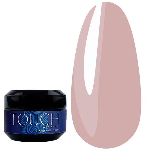 Гель для наращивания Touch Hard Gel №02 пастельно-розовый 15 мл (2930000022345) - Фото №1
