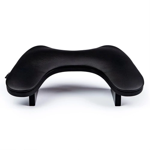 Подставка ортопедическая маникюрная ECOSTAND Butterfly черная на черных ножках - Фото №2