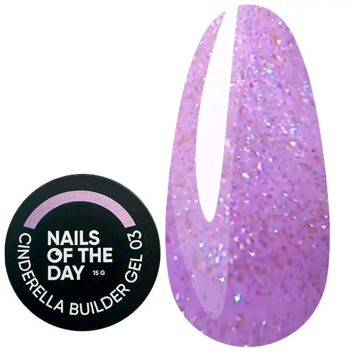 Гель NAILS OF THE DAY Cinderella builder gel №03 15 мл (НФ-00018898) - Фото №1