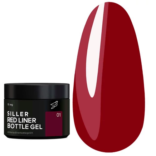 Гель SILLER Red Liner №01 15 мл (НФ-00018879) - Фото №1