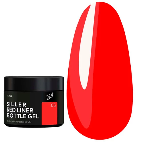 Гель SILLER Red Liner №05 15 мл (НФ-00018883) - Фото №1