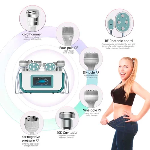 Ультразвуковой аппарат для вакуумной кавитации RF Body Slim Nova CVR8 - Фото №4