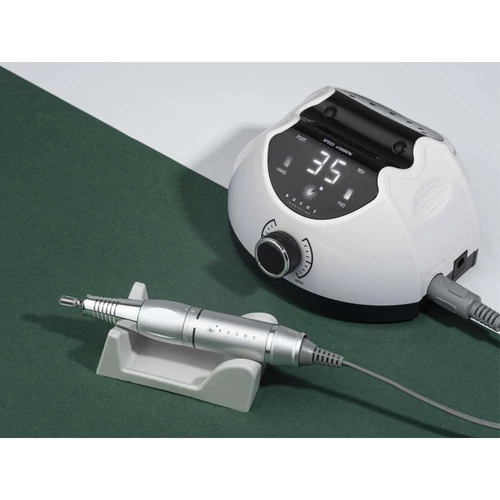 Фрезер для маникюра BUCOS Nail Drill X4 PRO WHITE PEARL 65W/35000 об. + 6 улучшенных фрез - Фото №6