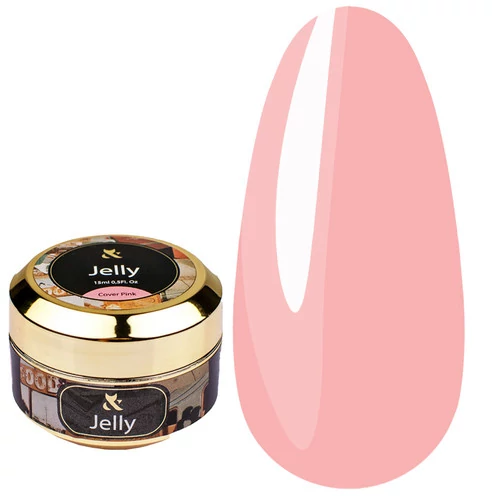 Гель-желе F.O.X Jelly Cover Pink 15 мл (Js-Pn) - Фото №1