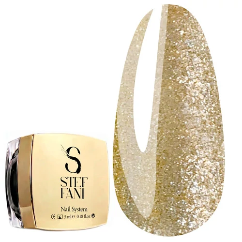 Гель-краска Steffani Metal gel gold золото 5 мл (SMGelg05)
