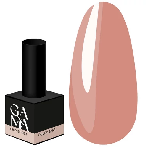 База для ногтей GA&MA Cover №004 Grey beige серо-бежевый 15 мл (7700326) - Фото №1