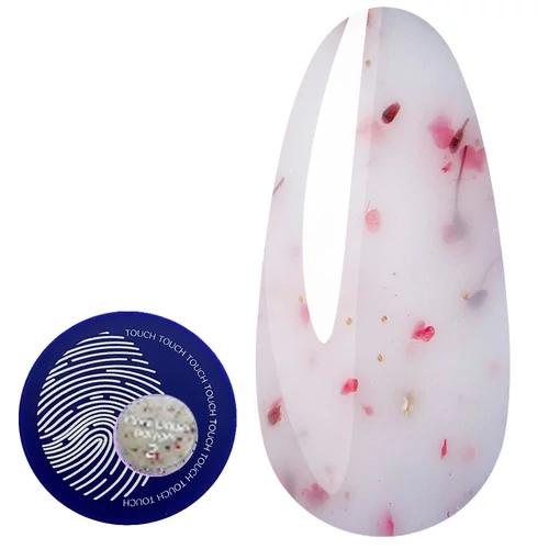 Полигель Touch Polygel Flora №02 пастельно-розовый с сухоцветами  15 мл (2930000052830) - Фото №1