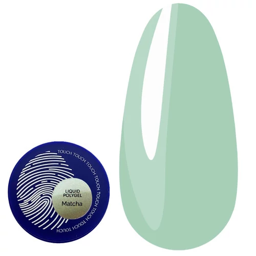 Полигель Touch liquid polygel Matcha светло-зеленый 15 мл (2930000052090) - Фото №1