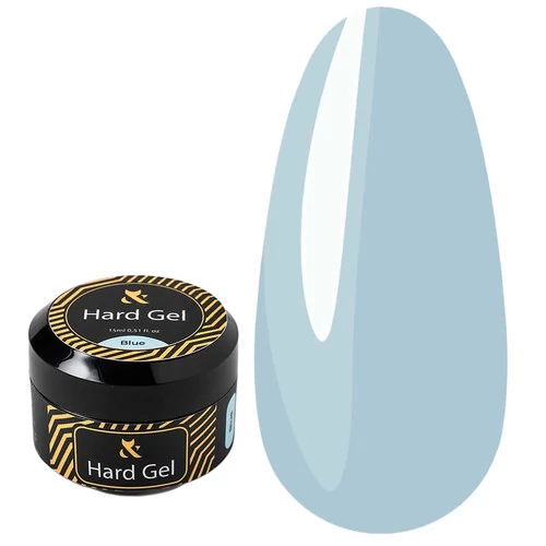 Гель F.O.X Hard gel Cover Blue голубой 15 мл (HGs-B) - Фото №1