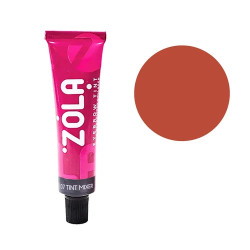 Краска ZOLA для бровей база Eyebrow Tint Base With Collagen 07 Tint Mixer 15 ml (05485) - Фото №1