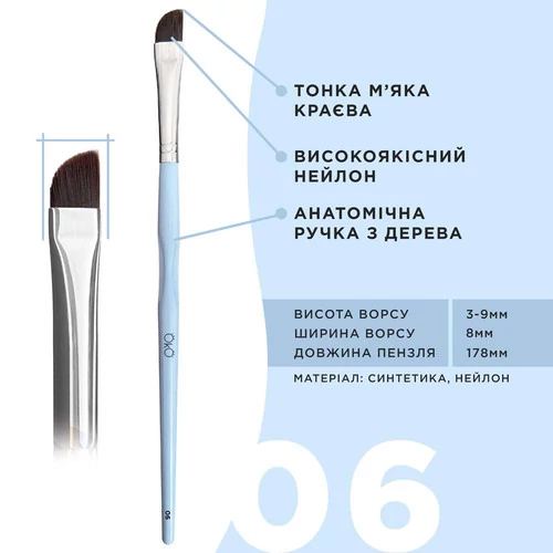 Набор кистей для бровей OKO Flawless Brushes Flawless Brows 3 шт (OKObrset02) - Фото №6