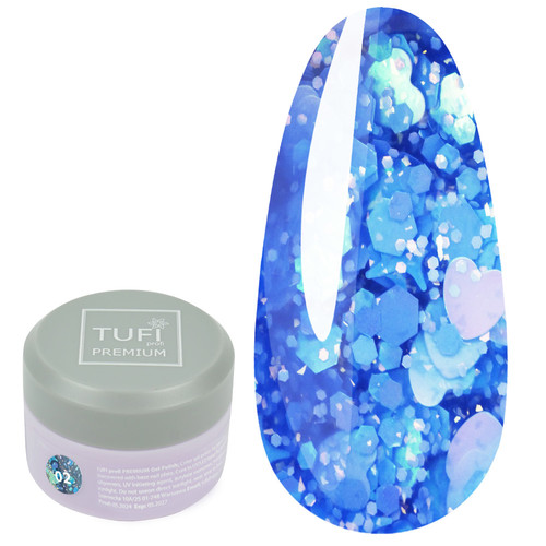 Гель-лак TUFI profi UNICORN 02 Кристальные мечты 5 мл (0311078)