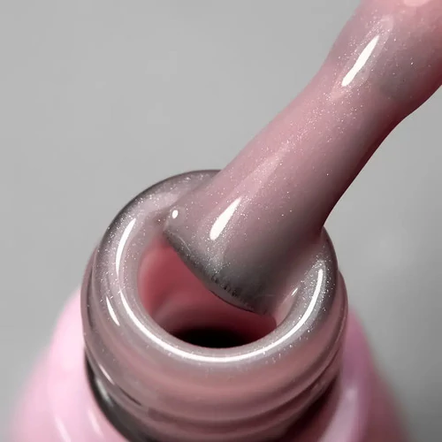 Гель для наращивания Toki-Toki Bottle Gel №05 розовый с блестками 5 мл (2002BG05) - Фото №2