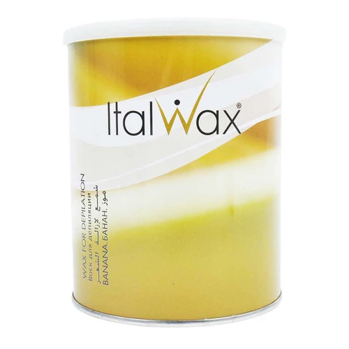 Теплый воск в банке ITALWAX банан 800мл (C_TIN800_BA_IT) - Фото №1