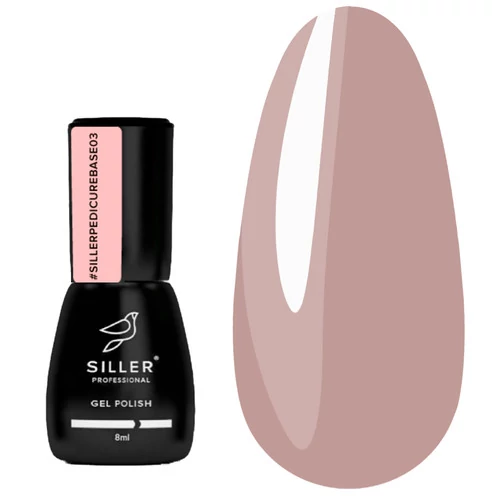 База SILLER Pedicure №03 светло-бежевый 8 мл (НФ-00019448) - Фото №1