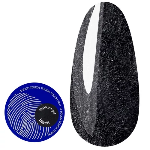 Гель для 3D дизайна Touch Gypsum Gel black 5 мл (2930000054124) - Фото №1