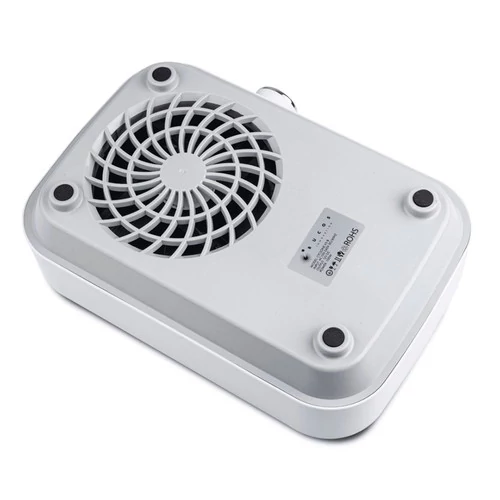 Вытяжка Bucos Cyclone V3-B WHITE с фильтром НЕРА и аккумулятором 100W для маникюра - Фото №3