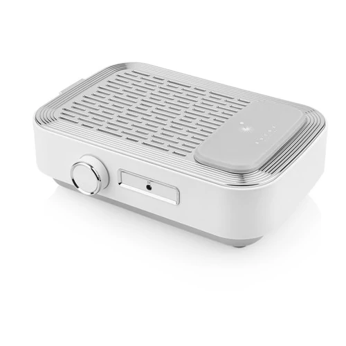 Вытяжка Bucos Cyclone V3-B WHITE с фильтром НЕРА и аккумулятором 100W для маникюра - Фото №5