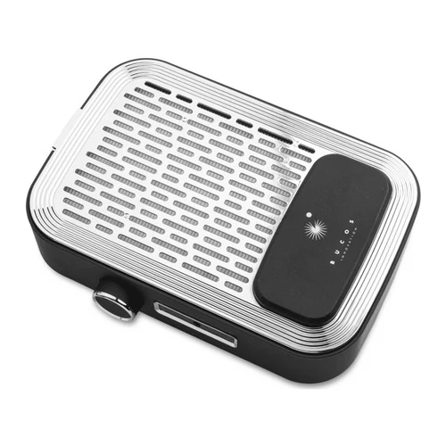 Вытяжка Bucos Cyclone V3-B BLACK с фильтром НЕРА и аккумулятором 100W для маникюра - Фото №1