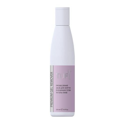 Жидкость для снятия гель-лака TUFI profi PREMIUM Gel Remover 250 мл (0096797)