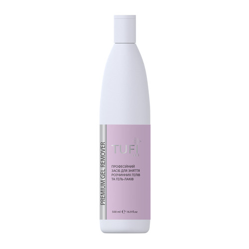 Жидкость для снятия гель-лака TUFI profi PREMIUM Gel Remover 500 мл (0283912)
