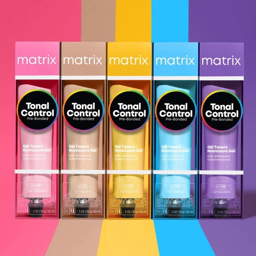 Тонер для волос MATRIX Tonal Control Pre-Bonded 8T кислотный, без аммиака, светлый титановый блондин 90 мл (3474637156398) - Фото №2