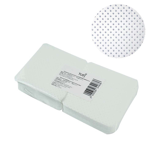 Безворсовые салфетки TUFI profi Перфорированные 5x5 см 90 шт (0104168)
